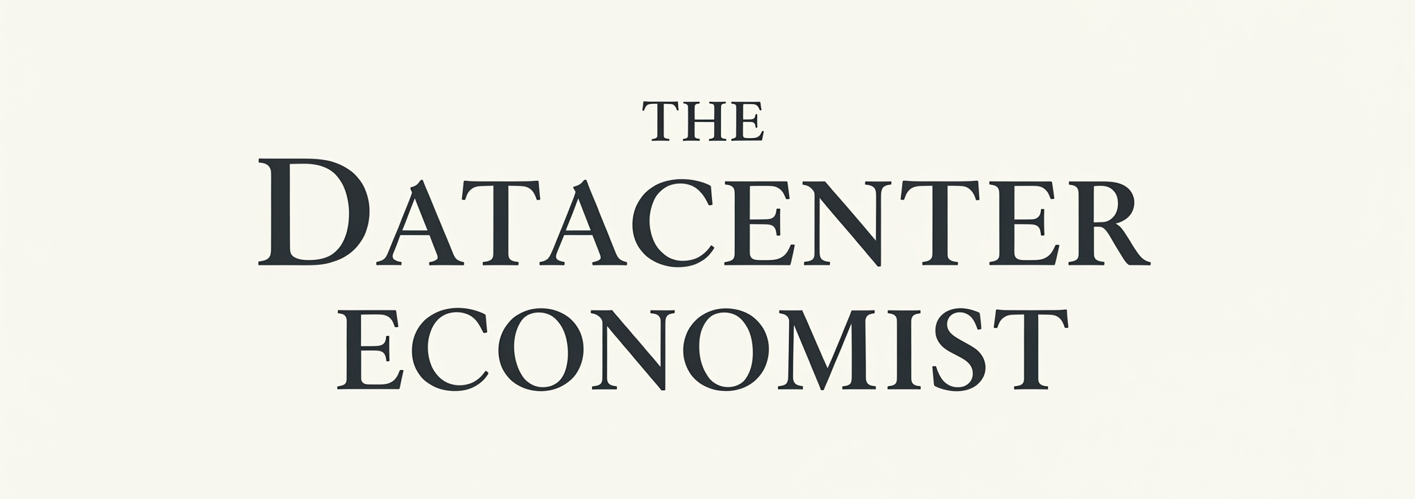 The Datacenter Economist